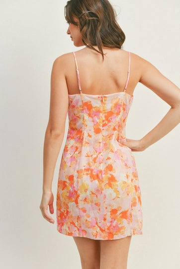 Yellow Pink Floral