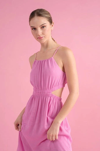Pink Sofia Waust Maxi Dress