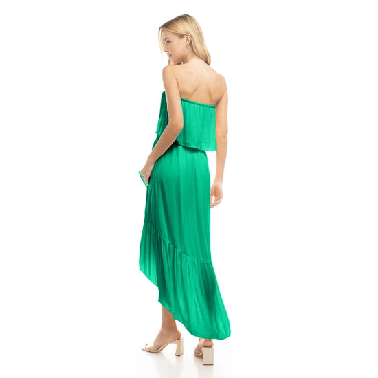 Peridot High Low Tube Dress