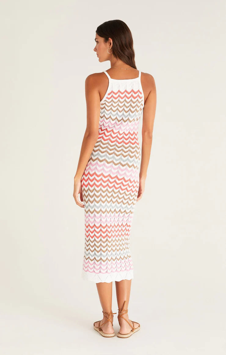 Camille Crochet Bodycon Maxi Dress