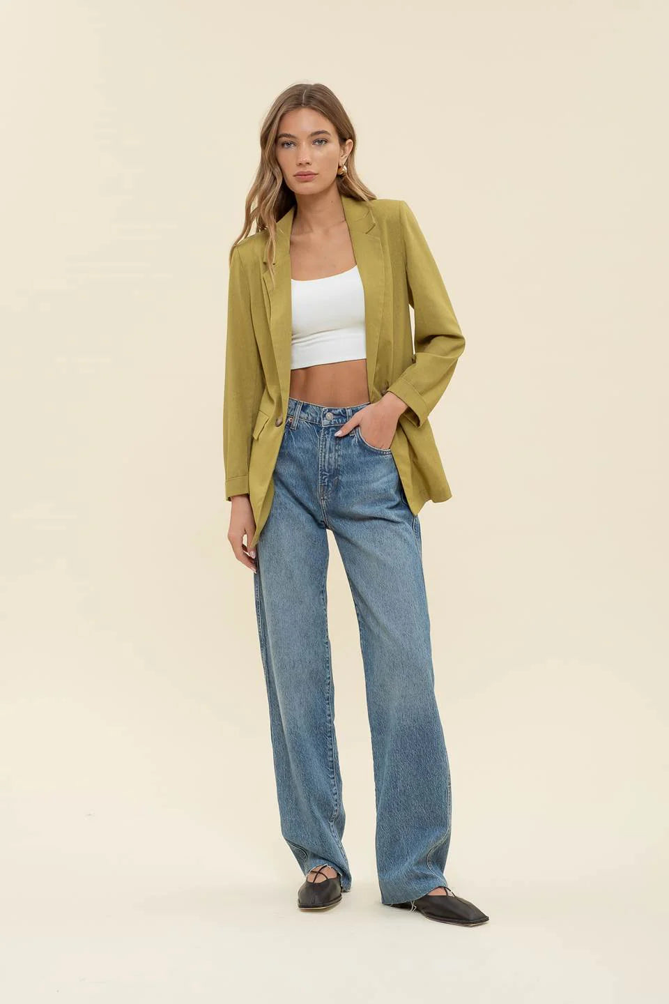 Kiwi Collard Blazer