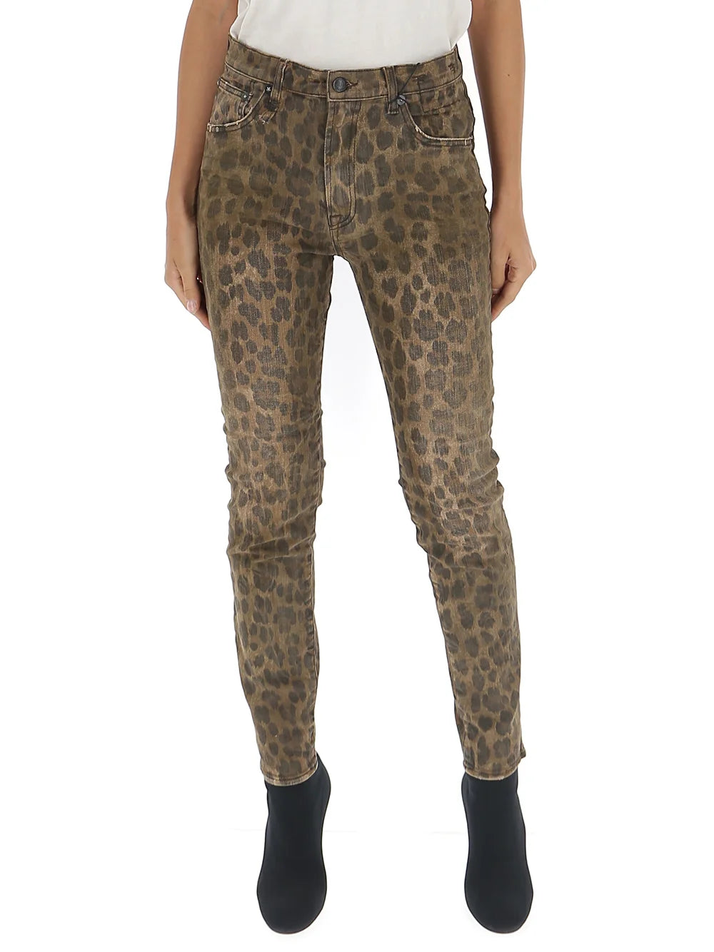 Cheetah Print Jeans