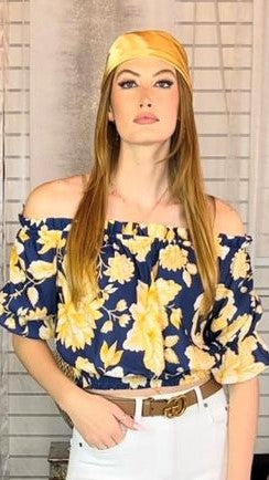 Floral Off-Shoulder Top